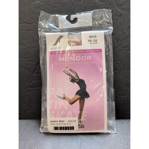 Mondor Footed Girls Ice Skating Tights 3310 Size 10-12. Skater Gear.